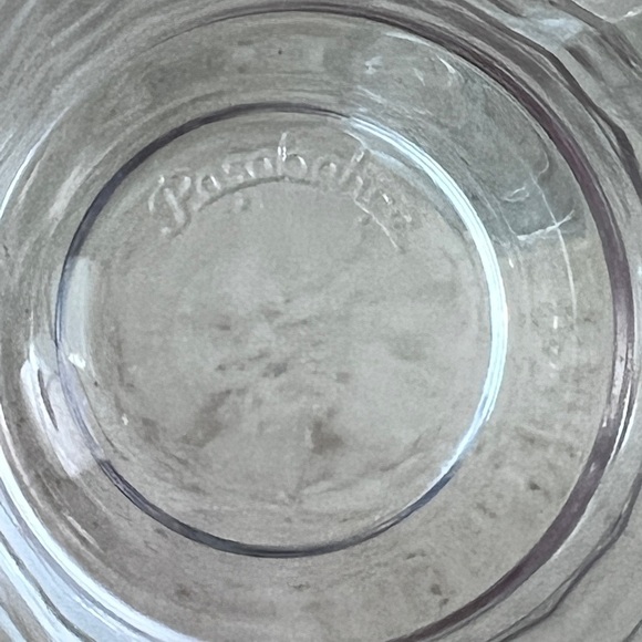 Pasabahce Clear Block Optic Windowpane Tumbler Glasses Set 3 - Picture 5 of 5